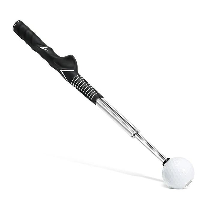 Gambar Flexible Golf Swing Power Stick Alat Golf Swing Trainer Aid Adjustable - Hitam dari Rebelive undefined Tokopedia