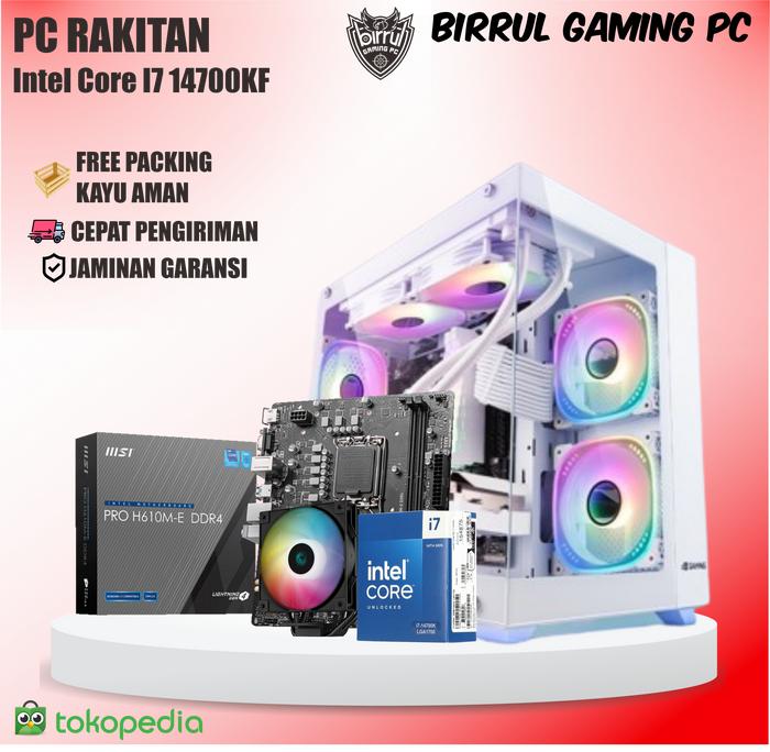 ゲーミングPC i7-14700KF RX7080XT 32GB Ordenador Sobremesa PC