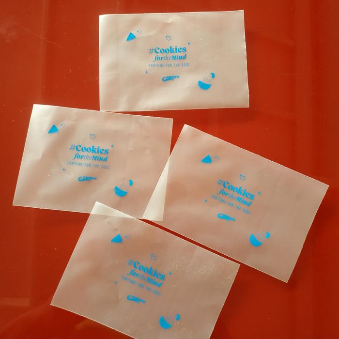 Gambar Custom wrap  fortune cookies dari Keyoko shop undefined Tokopedia