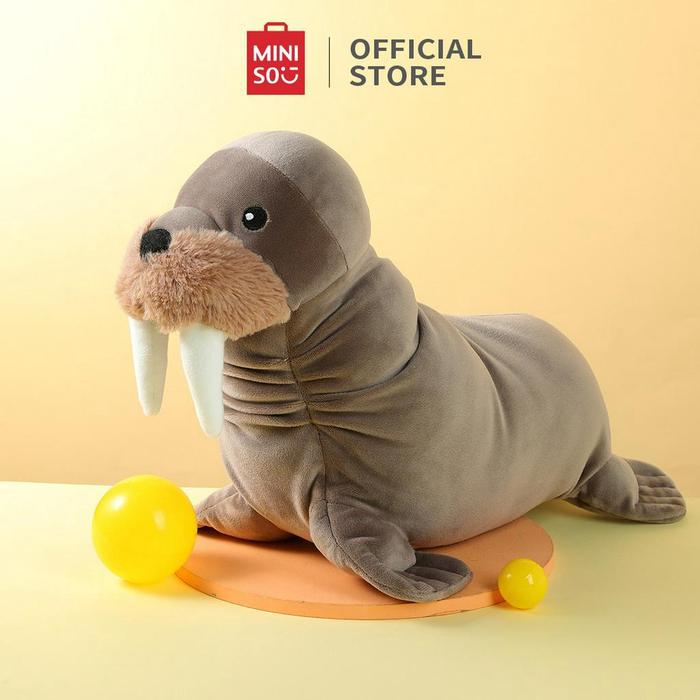 Gambar MINISO Boneka Anjing Laut Mainan Mewah Plush Toy Hadiah untuk Anak 43c - Anjing Laut  dari TOKO CHINDO BAGUS undefined Tokopedia