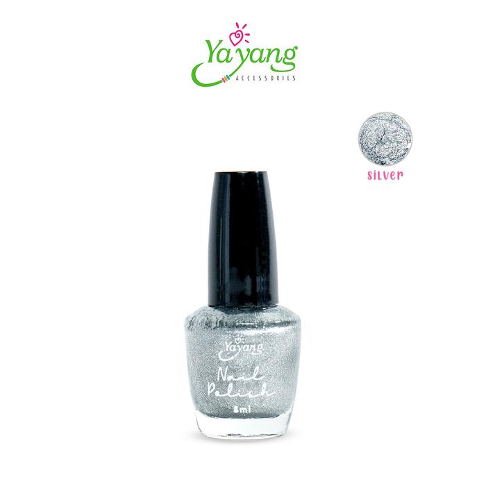 Gambar YAYANG Cat Kuku Nail Polish 8ml - Kutek Kuku BPOM - NKK0138 - SILVER dari Yayang Accesories undefined Tokopedia