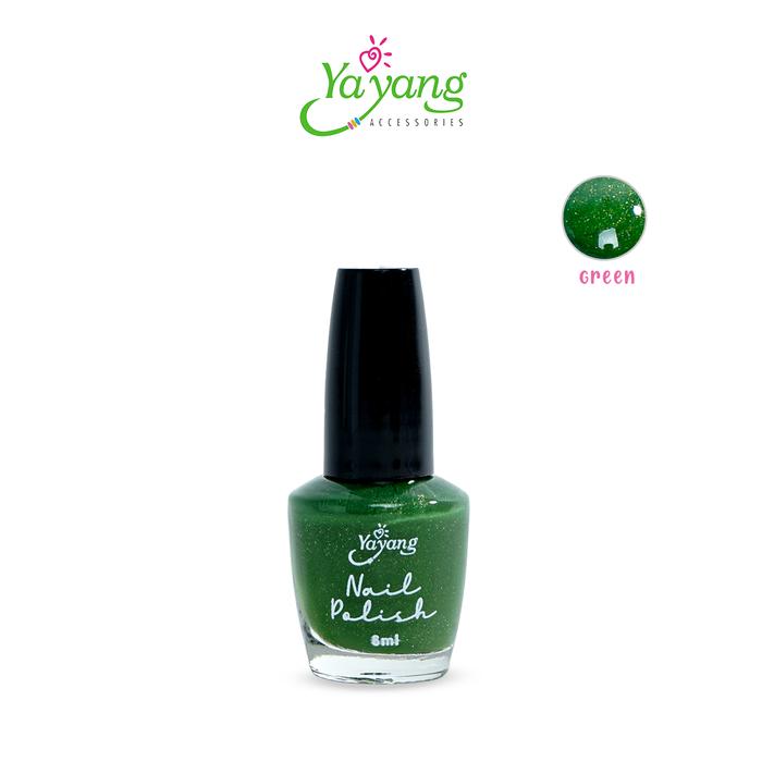 Gambar YAYANG Cat Kuku Nail Polish 8ml - Kutek Kuku BPOM - NKK0138 - GREEN dari Yayang Accesories undefined Tokopedia