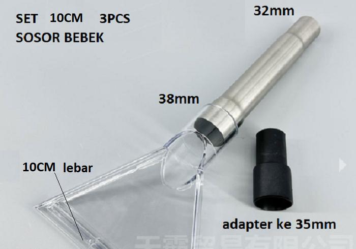 Gambar Swivel Head Vacuum Cleaner Brush Nozzle Pembersih Sofa Cleaning - Set10cm-gagang dari KRstorex undefined Tokopedia