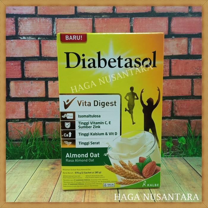 Gambar Diabetasol Almond Oat - 170 gram dari Haga Nusantara undefined 4 Tokopedia