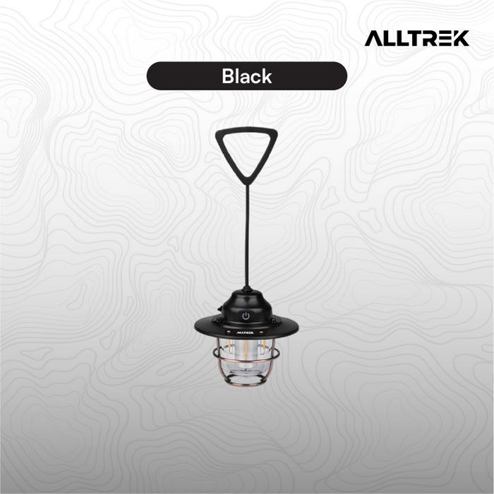 Gambar ALLTREK Hanging Lamp Vintage RYGEN Lampu Gantung LED Rechargeable - Black dari ALLTREK OUTDOOR GEAR undefined Tokopedia