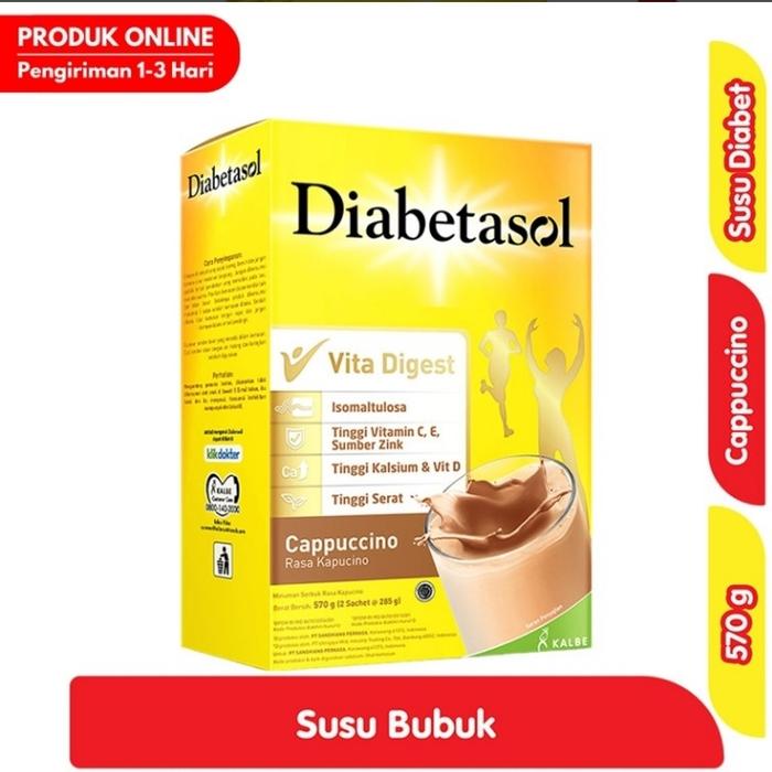 Gambar Diabetasol Vita Digest Cappucino 570 g dari Lengkupa Store undefined Tokopedia