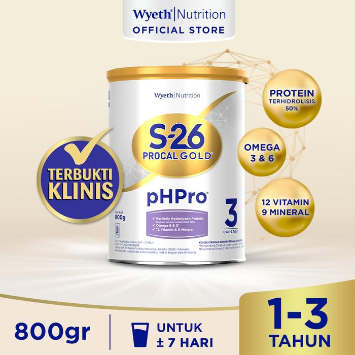 Gambar S-26 Procal Gold pHPro 800g Susu Formula - READY MANADO - 3 (1-3T) dari Onee Twoo Three Babyshop undefined Tokopedia