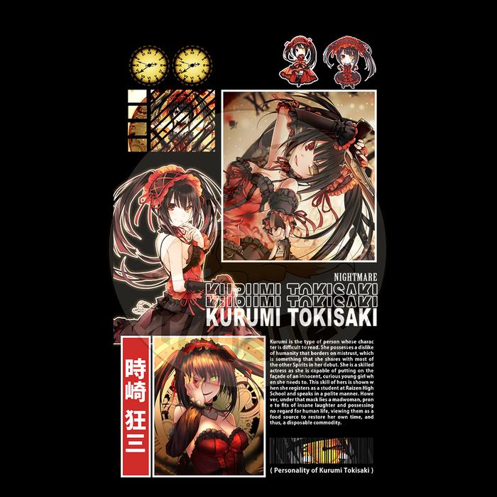 Gambar Custom Case Anime Date A Live - Kurumi Tokisaki - All type Smartphone - Kurumi 1, Glass Case dari Rubahan.Official undefined Tokopedia