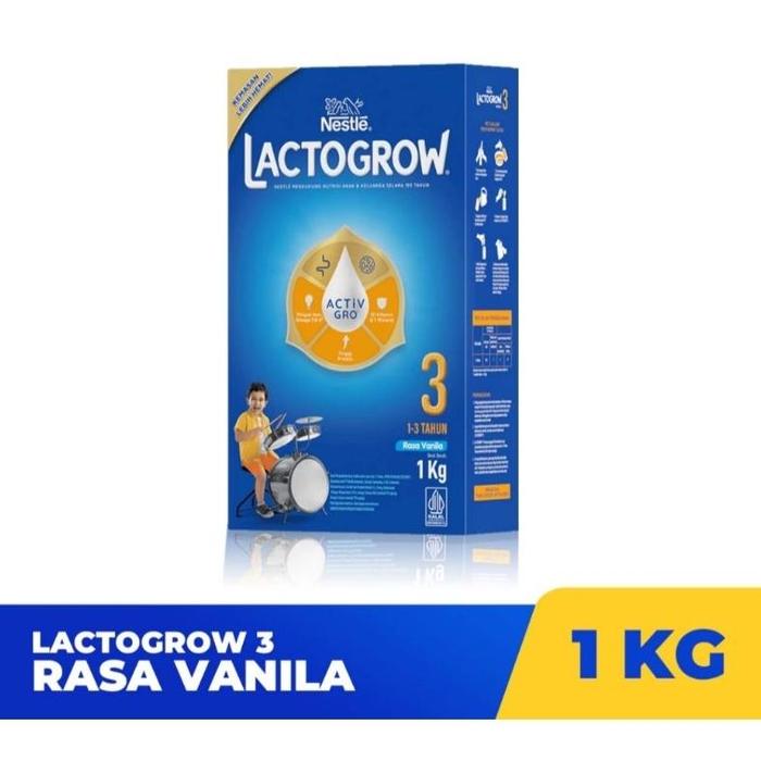 Gambar Lactogrow 3 Dan 4 Madu Vanila 1 Kg -Gratisongkir - Paket Johnson dari Berkah_Food18 undefined Tokopedia
