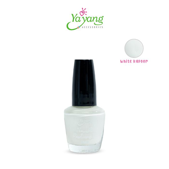 Gambar YAYANG Cat Kuku Nail Polish 8ml - Kutek Kuku BPOM - NKK0138 - WHITE ( KAPUR) dari Yayang Accesories undefined Tokopedia