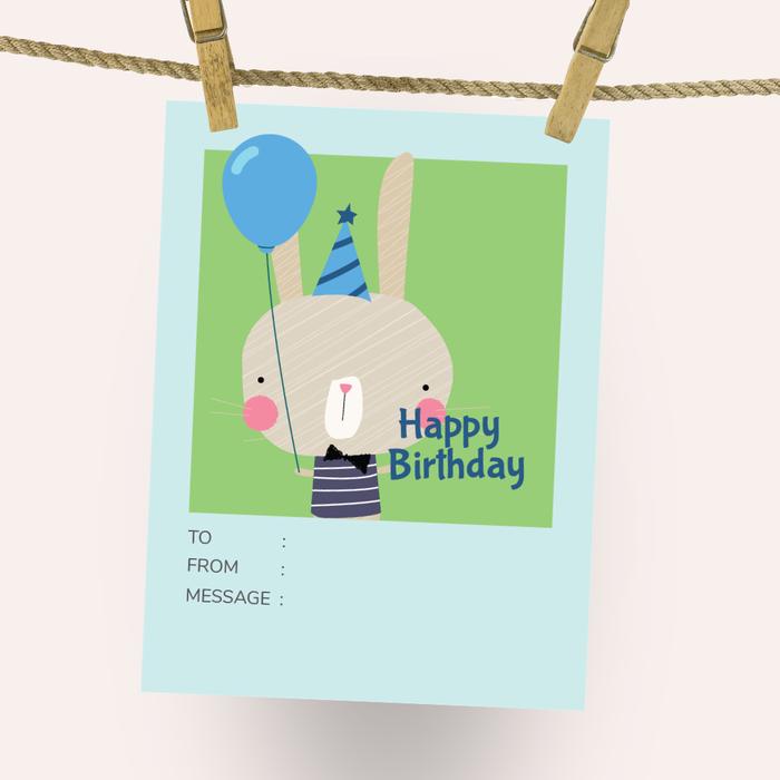 Gambar Gift Wrap + Greeting Card / Bungkus Kado dan Kartu Ucapan - Birthday Boy, 1 dari Kkomawo undefined Tokopedia