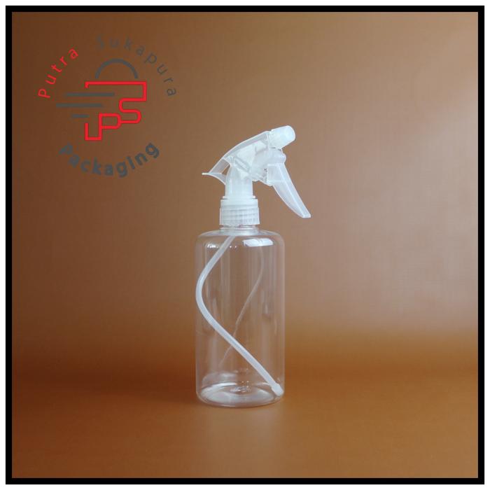 Gambar botol spray triger 500ml natural pet/botol big triger 500ml neck 28 - Natural dari Putra Sukapura Pack undefined Tokopedia