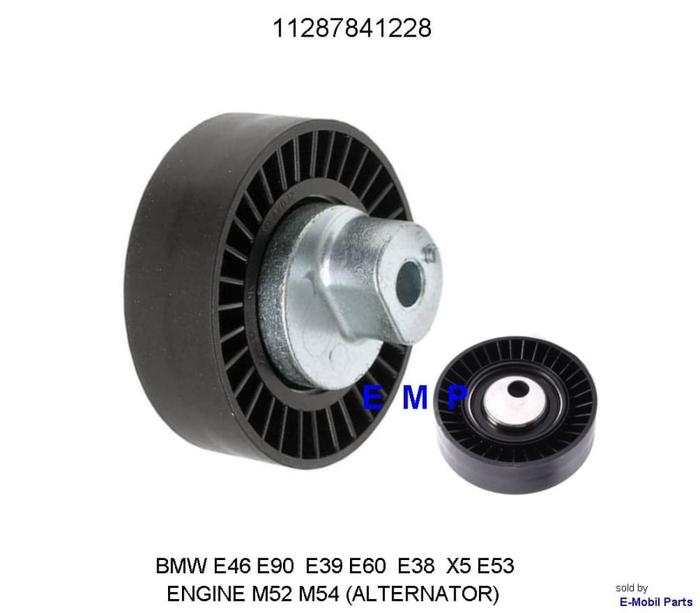 Jual IDLER PULLEY TENSIONER M52 M54 BMW 323i 523i 530i 728i 11287841228