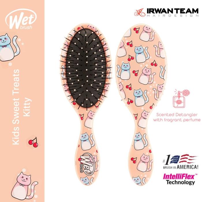 Gambar The Wet Brush Kids Sweet Treats - Sisir Anak Anti Kusut - Kitty dari Irwan Team undefined Tokopedia