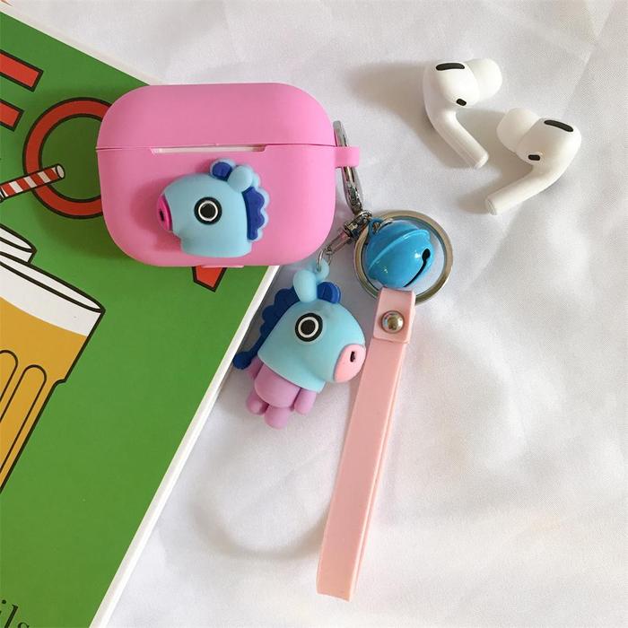 Gambar [CASE+FREE GANTUNGAN] Premium Case Airpods Gen 1/ 2 / 3 2021 / Pro 3D - Mang, Gen 1 / 2 dari Limited Things ID undefined Tokopedia