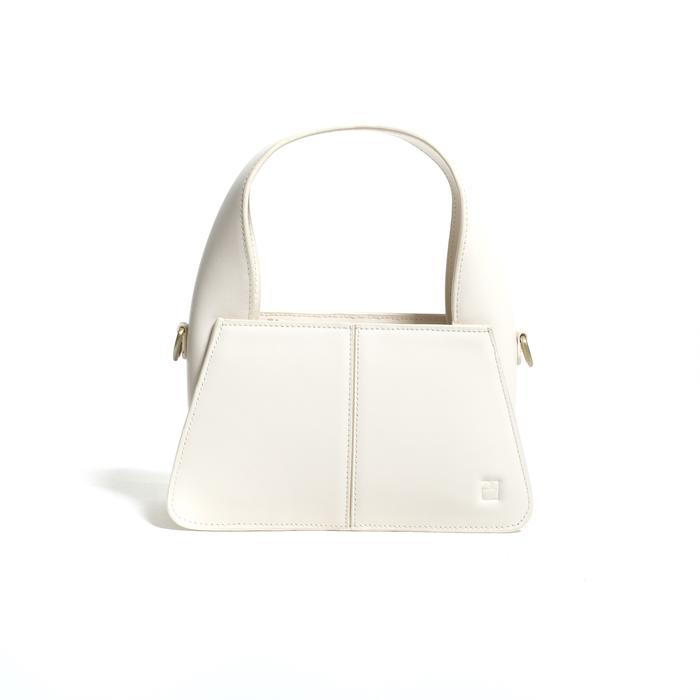 Gambar Purotti MINI HOUSTON Sling Bag Genuine Leather - Broken White dari Purotti undefined Tokopedia