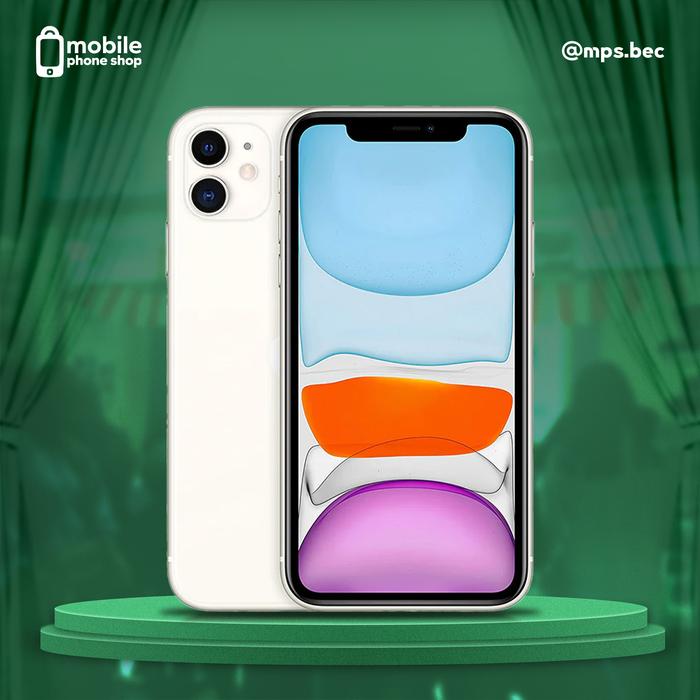 Gambar IPHONE 11 64 128 256 GB - SECOND 99% LIKE NEW - GARANSI IBOX / INTER - WHITE, 64 GB INTER dari Mobile Phone Shop BEC undefined Tokopedia