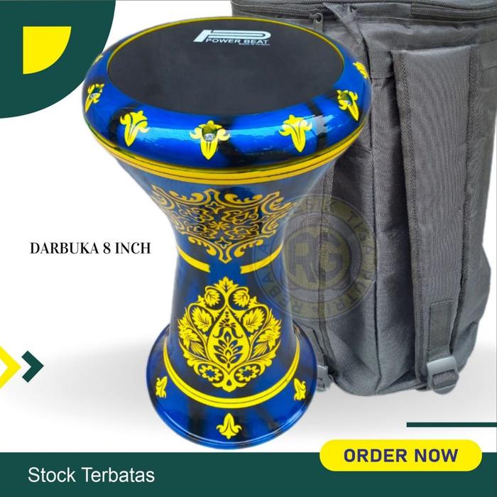 Gambar darbuka Almunium Cor 8 inch - darbuka motif dari Rebanagresiktigaputri undefined Tokopedia