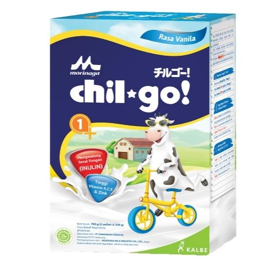 Gambar morinaga chil-go 1+ Susu Bubuk Vanilla Box 700 g dari farizashop1 undefined Tokopedia
