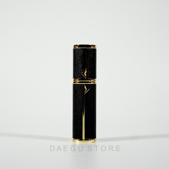 Gambar Botol 5ml Travel Spray LUXURY Leather Atomizer Mewah Premium Mini Parfum Atomizer Refillable - Leather Style Bottom Filling - Onyx Black, 12 pcs dari Daegu Storee undefined 4 Tokopedia