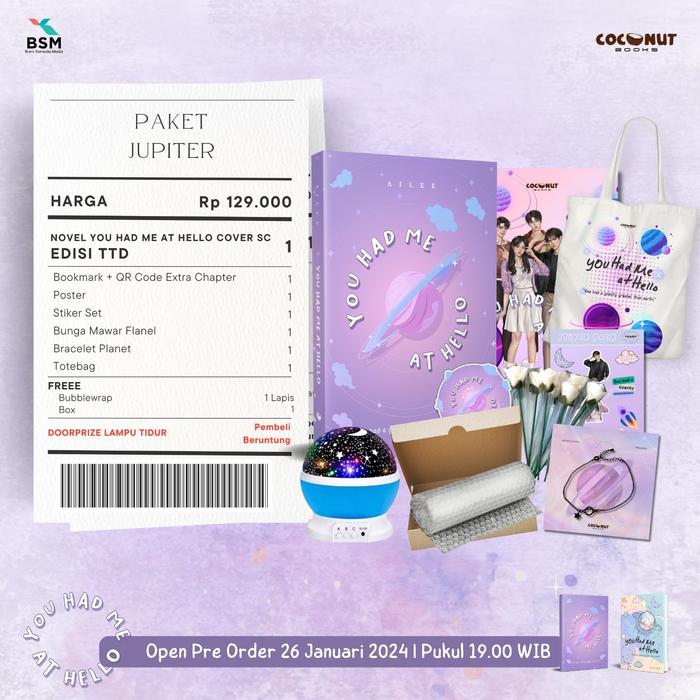 Gambar Buku Novel You Had Me At Hello - Ailee - Coconut Books - Bumi Fiksi - Jupiter dari bumifiksijakarta undefined Tokopedia