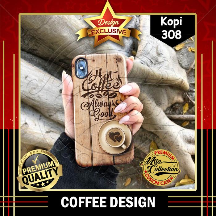 Gambar Customcase Coffee Hardcase3D - KOPI 308, SOFT BLACKMATTE dari Mita Premium Custom undefined Tokopedia