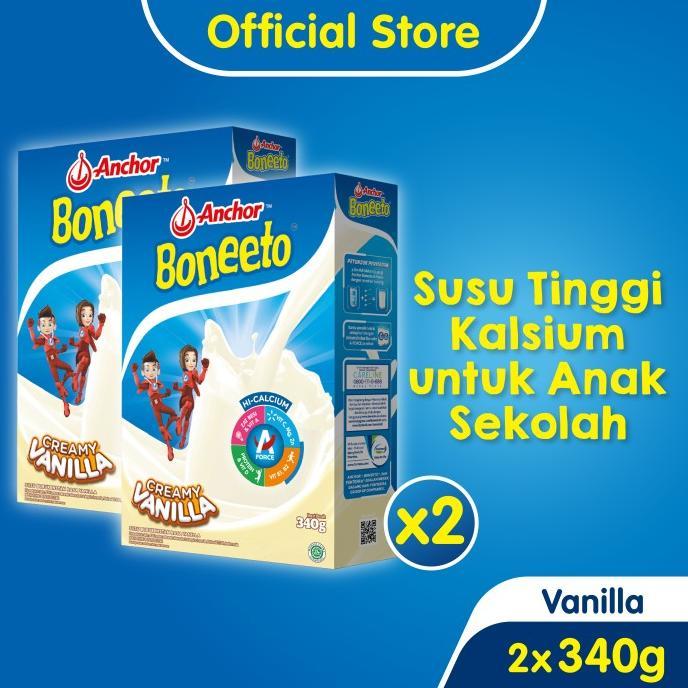 Gambar Boneeto Susu Bubuk Vanila 2 x 350g - Daya Pikir dan Tubuh Aktif dari FATWA CONTER. undefined Tokopedia