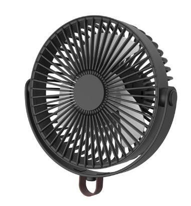 Gambar SA Outdoor Camping Tent Ceiling Fan 3000Mah Rechargeable 3-Gear Fan - BLACK dari seafood azlan undefined Tokopedia