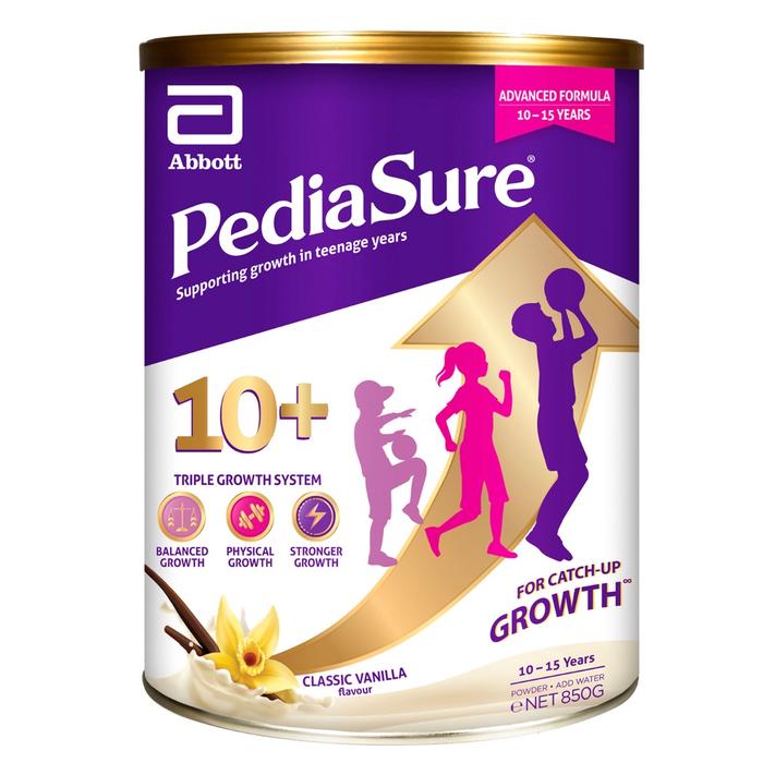 Gambar PediaSure 10+ Vanilla Powder 850g SINGAPORE / Pediasure Growth dari Stichers shop undefined Tokopedia