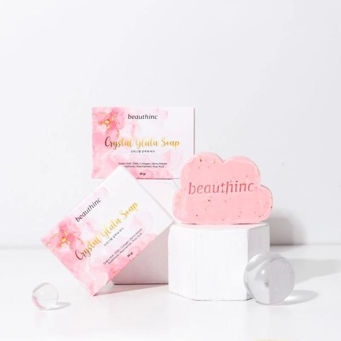 Gambar Beauthinc Crystal Gluta Soap Sabun Pencerah dari Malibu Beauty undefined Tokopedia
