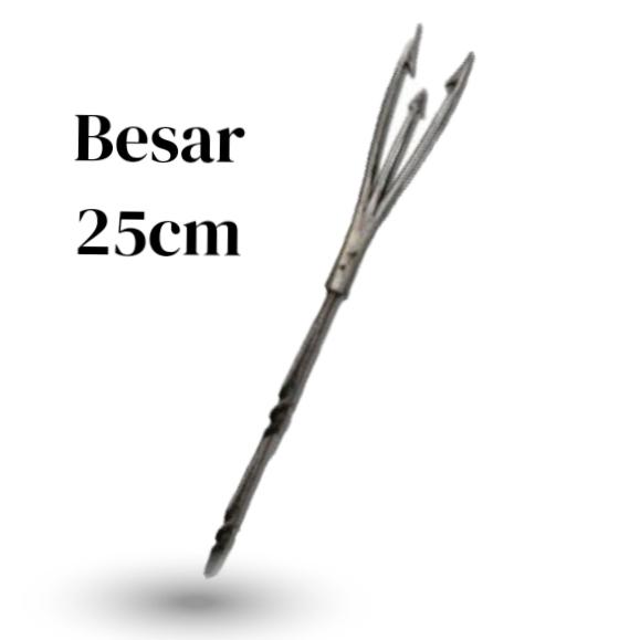 Gambar SERAMPANG/TOMBAK IKAN MATA 3 - BESAR dari Hayat.Online undefined Tokopedia