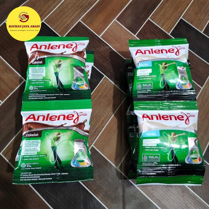 Gambar ANLENE SUSU BUBUK KEMASAN RENCENG BANYAK MANFAAT - Vanila dari Rayhan jaya abadi undefined Tokopedia