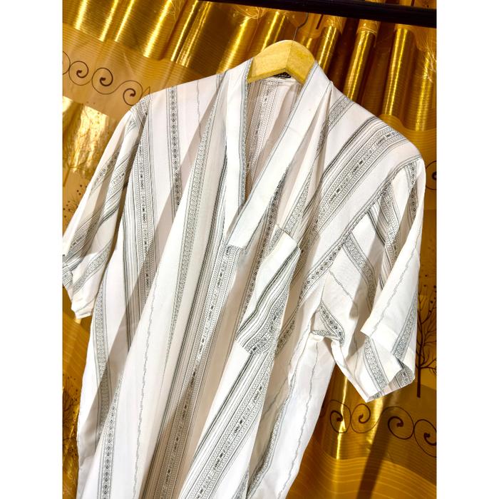 Gambar BKR - Baju Jubah Gamis Sultan Remaja Santai Lengan Pendek Saudi Maroko dari Osmanly undefined 4 Tokopedia