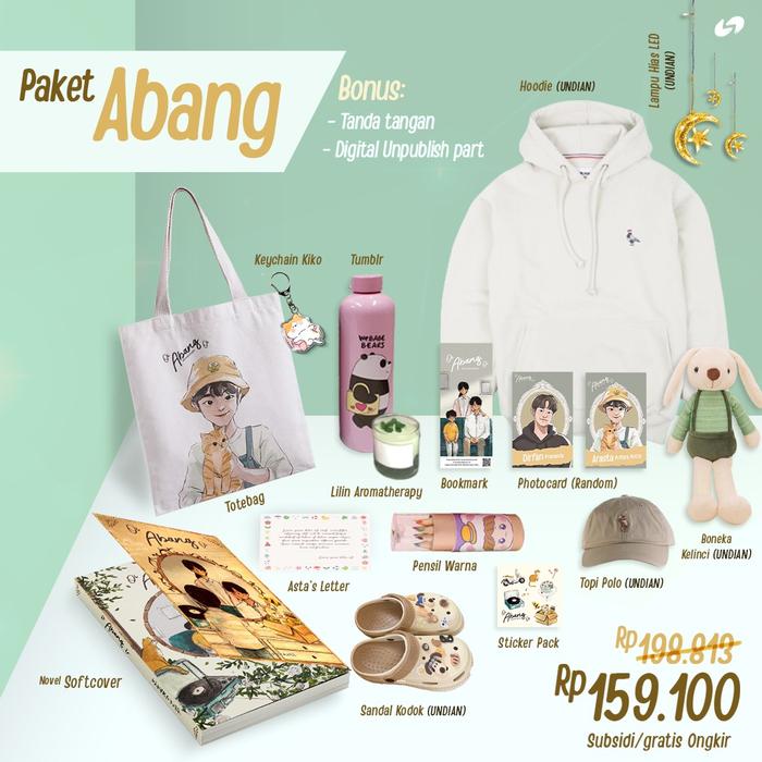 Gambar Pre Order - Buku Novel - ABANG - Bumifiksi - Paket  Abang dari Bumi Fiksi Makassar undefined Tokopedia