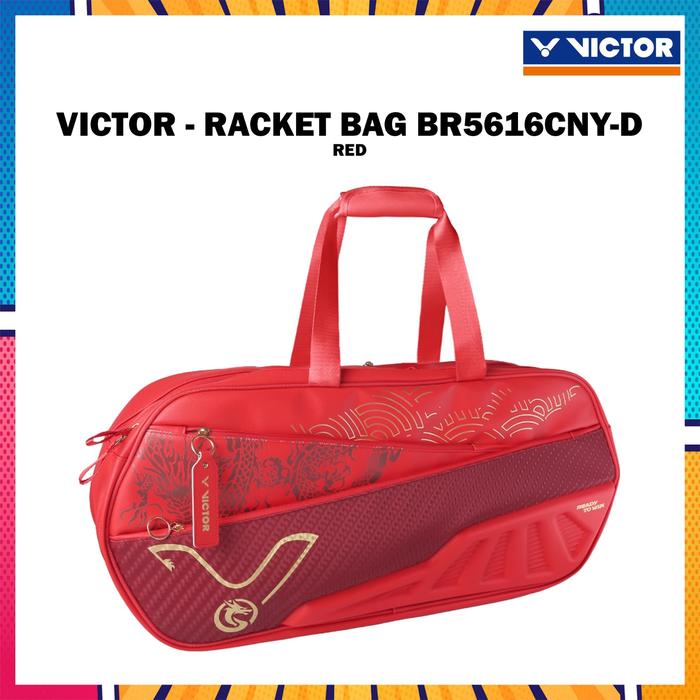 Gambar VICTOR BR 5616 CNY 2024 Square Bag Tas Badminton Kotak - Red dari We Store OS undefined Tokopedia