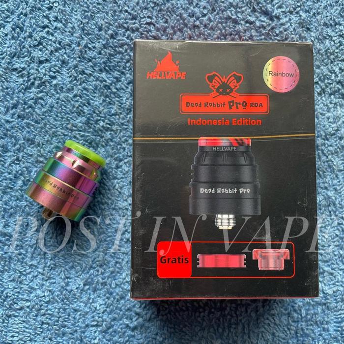 Gambar Dead Rabbit Pro RDA 24MM - Authentic by Hellvape .PIV - Rainbow dari Post In Vape undefined Tokopedia