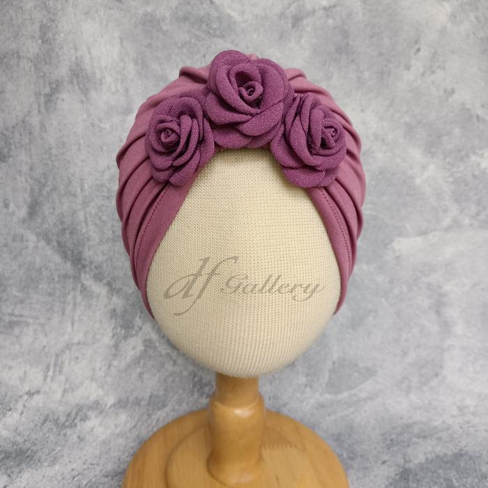 Gambar Turban Anak Bayi Perempuan Bloomy dfGallery Bunga Cantik - Taro dari dfGallery.id Kota Surabaya Tokopedia