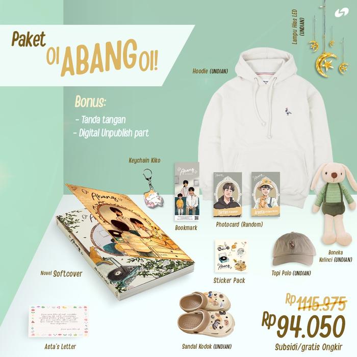 Gambar Pre Order - Buku Novel - ABANG - Bumifiksi -  Oi Abang Oi dari Bumi Fiksi Makassar undefined Tokopedia