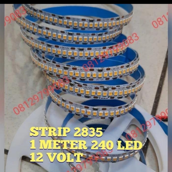 Jual LAMPU STRIP 240 LED 2835 12V 24V INDOOR 240LED 12 24 VOLT DC ...