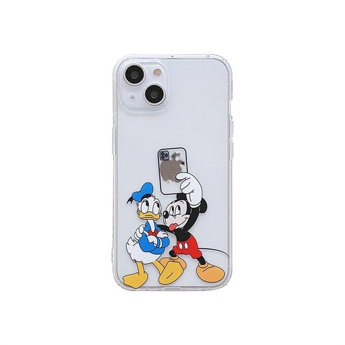 Gambar Casing Transparan Kartun Lama Populer Untuk iPhone 11 12 13 14Pro/Max - Micky&Donald, iphone XS max dari TokoDodocom undefined Tokopedia