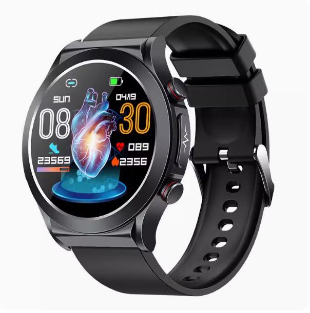 Gambar 2023 New ECG+PPG Uric Acid Lipid Risk Assessment Health Smart Watch - Black dari Aredon Official undefined Tokopedia