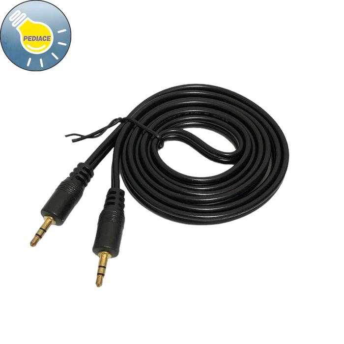 Gambar Kabel Audio / AUX Stereo Male to Male 1.5 Meter XULIU High Grade Cable dari Pediace undefined Tokopedia