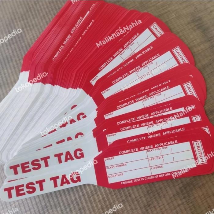 Gambar CRICKET BAT APPLIANCE TEST TAG - Merah dari Malikha&Nahla undefined Tokopedia