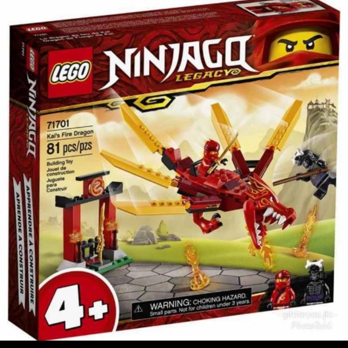 Gambar Jual Mainan Lego  Original  Seri Ninja Jungle - KaiFireDragon dari playwithkiddos undefined Tokopedia