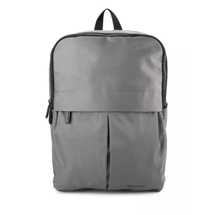 Gambar HUSH PUPPIES - TAS RANSEL PRIA ORIGINAL -  Echo Backpack - Grey dari NAFIKA STORE undefined Tokopedia