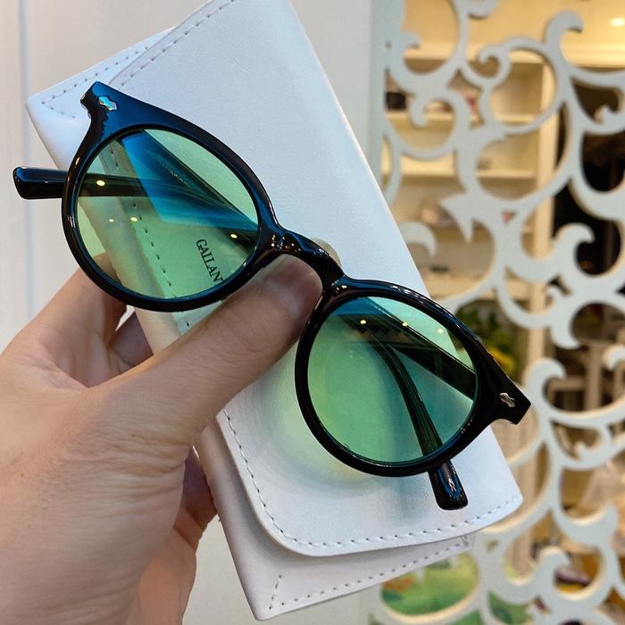 Gambar PL-WW013 Kacamata Wanita Pria Optik Anti Sunglasses Dengan Fashion - PL-WW013-Green dari Aloy Alita Shop_NEW undefined Tokopedia