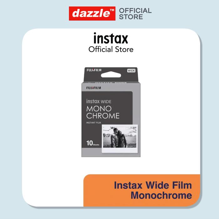 Gambar FUJIFILM Instax Paper Film All Varian - Mini Square Wide Twin Pack - WIDE Mono dari DZL Official Store undefined Tokopedia