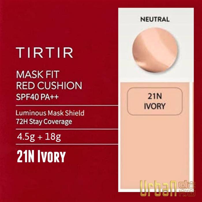 Gambar TIRTIR Mask Fit RED Cushion Limited Edition Set 1 box isi 2 - 21N Ivory dari Urban-depo undefined Tokopedia