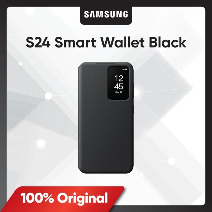 Gambar Smart View Wallet Case S24 Series - Black, S24 dari Samsung Store Mall Lottemart Bintaro undefined Tokopedia