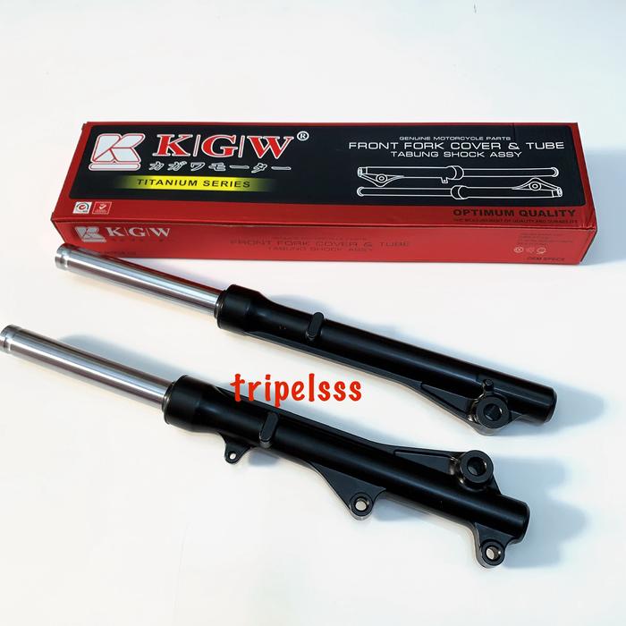 Gambar Shockbreaker Shock Depan Beat Fi / Vario 110 Fi / Vario 125 Cbs Techno / Scoopy / Spacy - KGW Hitam dari triple-sss undefined Tokopedia